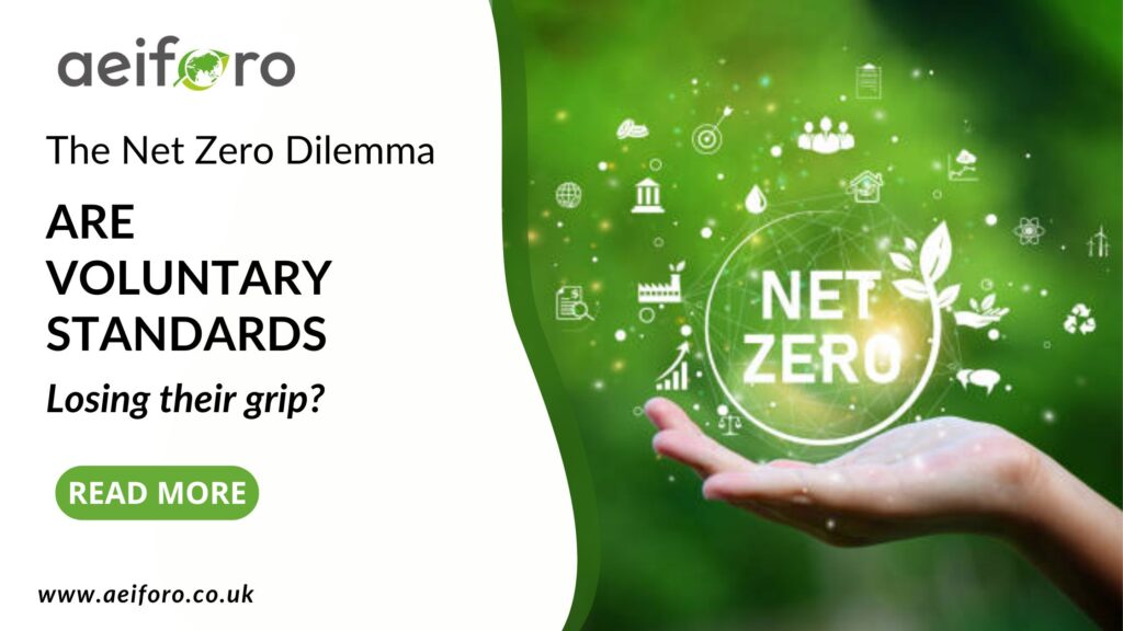 The Net-Zero Dilemma: Are Voluntary Standards Losing Their Grip?